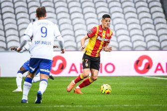 Florian Sotoca, match RC Lens - Stade de Reims