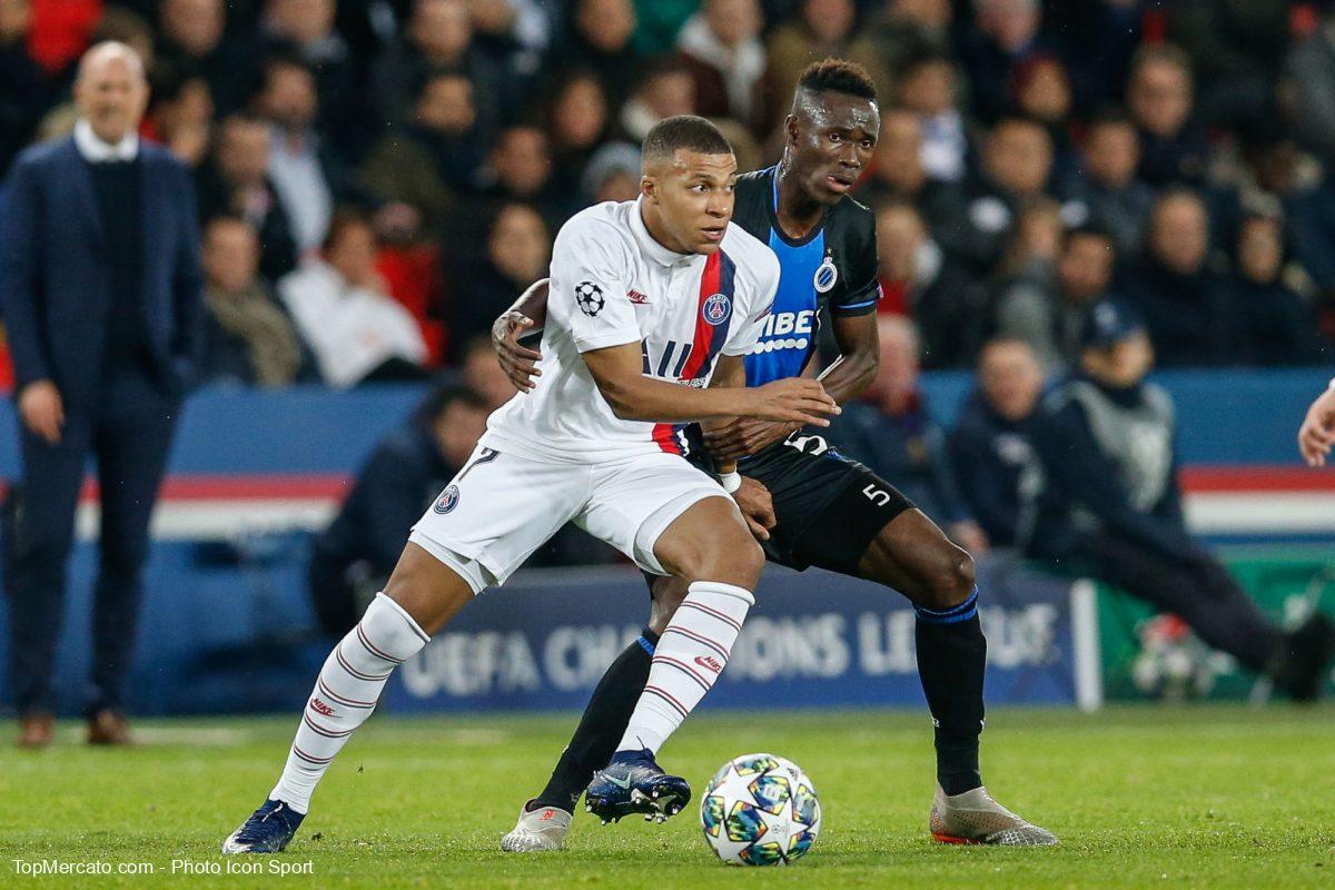 psg club bruges compos officielles chaine et heure du match