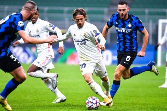 Luka Modric, match Inter Milan - Real Madrid