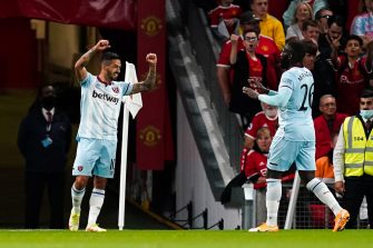Manuel Lanzini, Man Utd-West Ham United