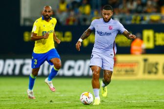 Memphis Depay, Cadix - FC Barcelone Barça