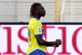 Moise Kean, Spezia-Juventus