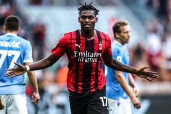 Rafael Leao, Milan AC-Lazio Rome