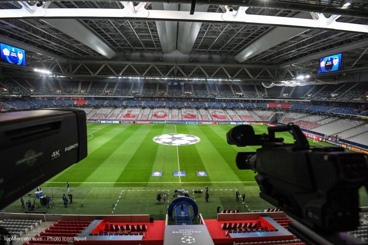 Stade Pierre Mauroy, LOSC, Télévision