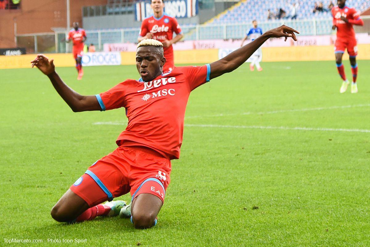 Victor Osimhen, Sampdoria-Naples