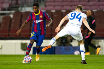 Ansu Fati, match FC Barcelone Barça - Dynamo Kiev