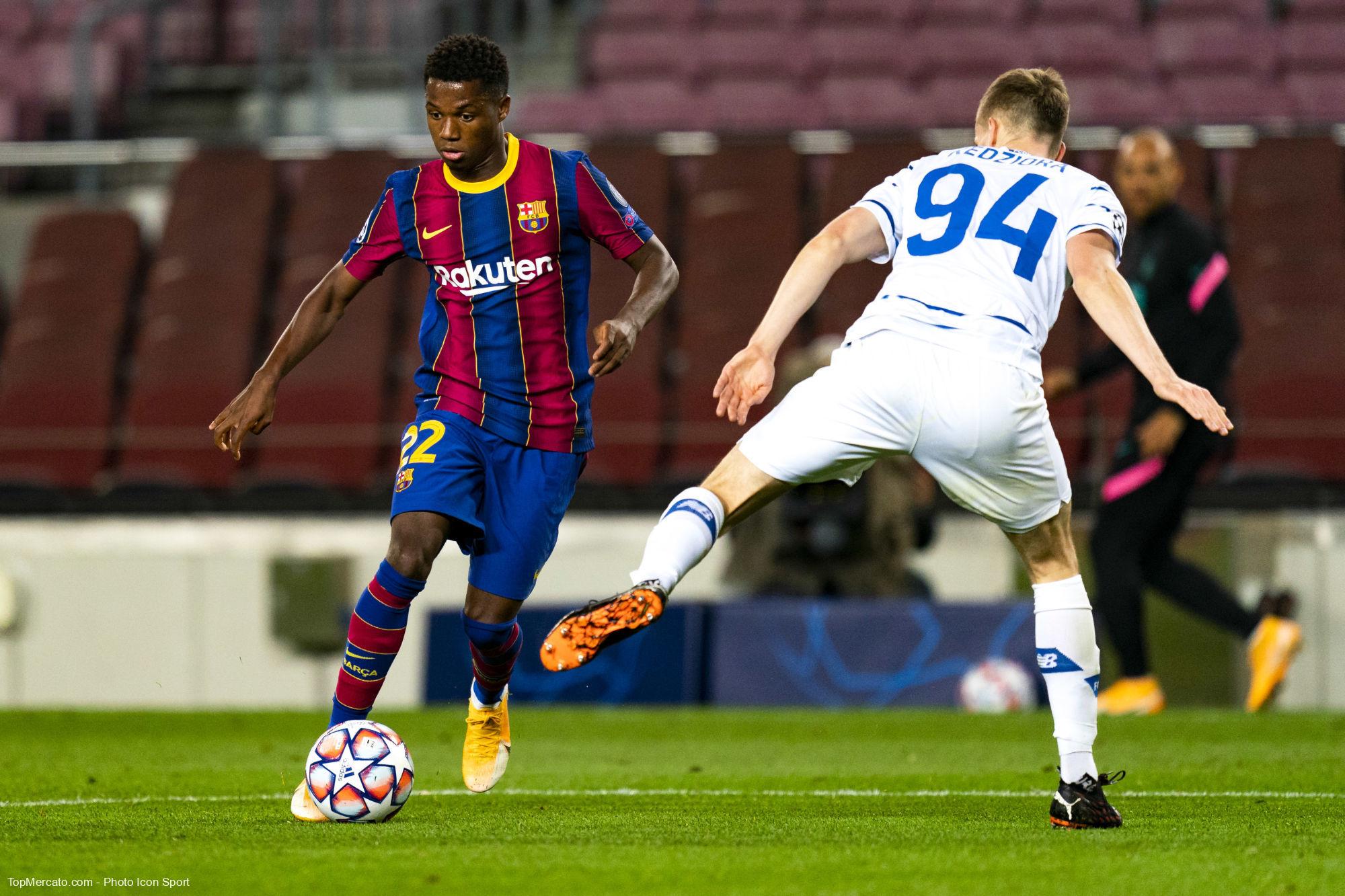 Barça : le groupe face au Real Madrid avec le retour d'Ansu Fati