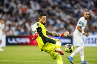 Benoît Costil, match OM-Bordeaux