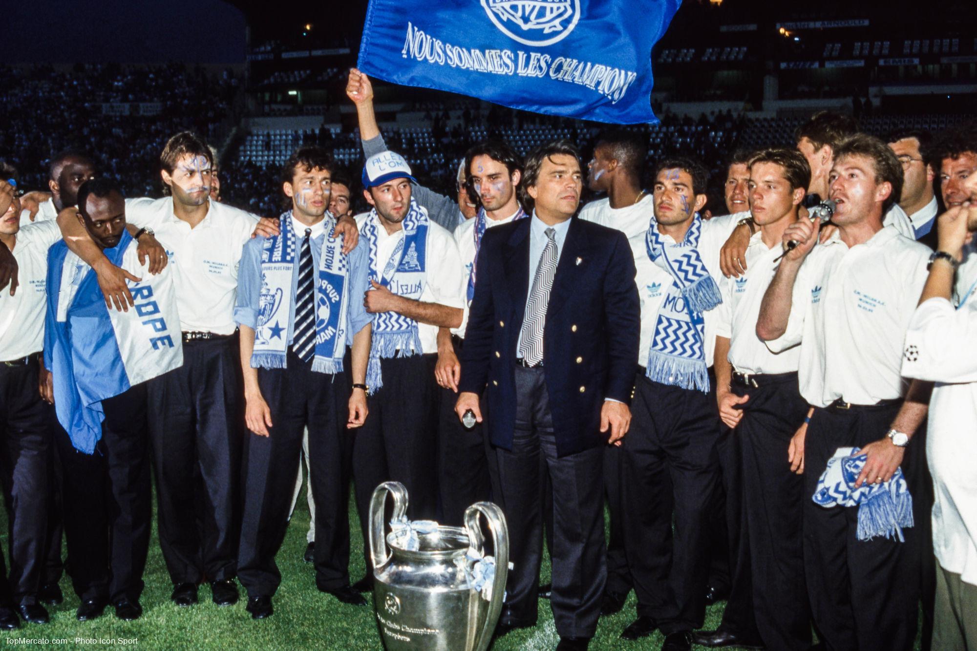 Bernard Tapie, Didier Deschamps, OM Olympique de Marseille 1993