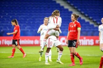 Catarina Macario, match OL Olympique Lyonnais-Benfica Lisbonne