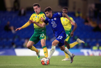 Christian Pulisic, match Chelsea - Norwich