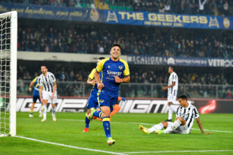 Giovanni Simeone, match Hellas Vérone-Juventus Turin