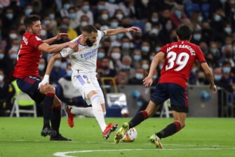 Karim Benzema, match Real Madrid-Osasuna
