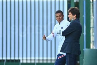 Leonardo et Kylian Mbappé, PSG, Paris Saint-Germain