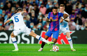 Memphis Depay, match Barça FC Barcelone-Dynamo Kiev