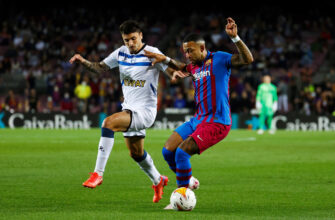 Memphis Depay, match FC Barcelone Barça-Deportivo Alavés