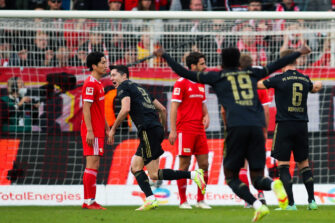 Robert Lewandowski, match Union Berlin-Bayern Munich