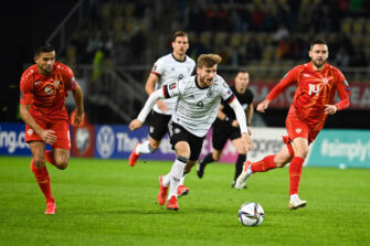 Timo Werner, match Macédoine du Nord-Allemagne