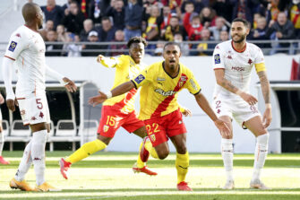 Wesley Said, match Lens Racing Club de Lens-FC Metz