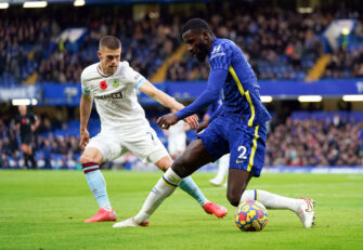 Antonio Rüdiger, match Chelsea-Burnley