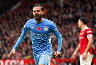 Bernardo Silva, match Man Utd Manchester United-Man City Manchester City