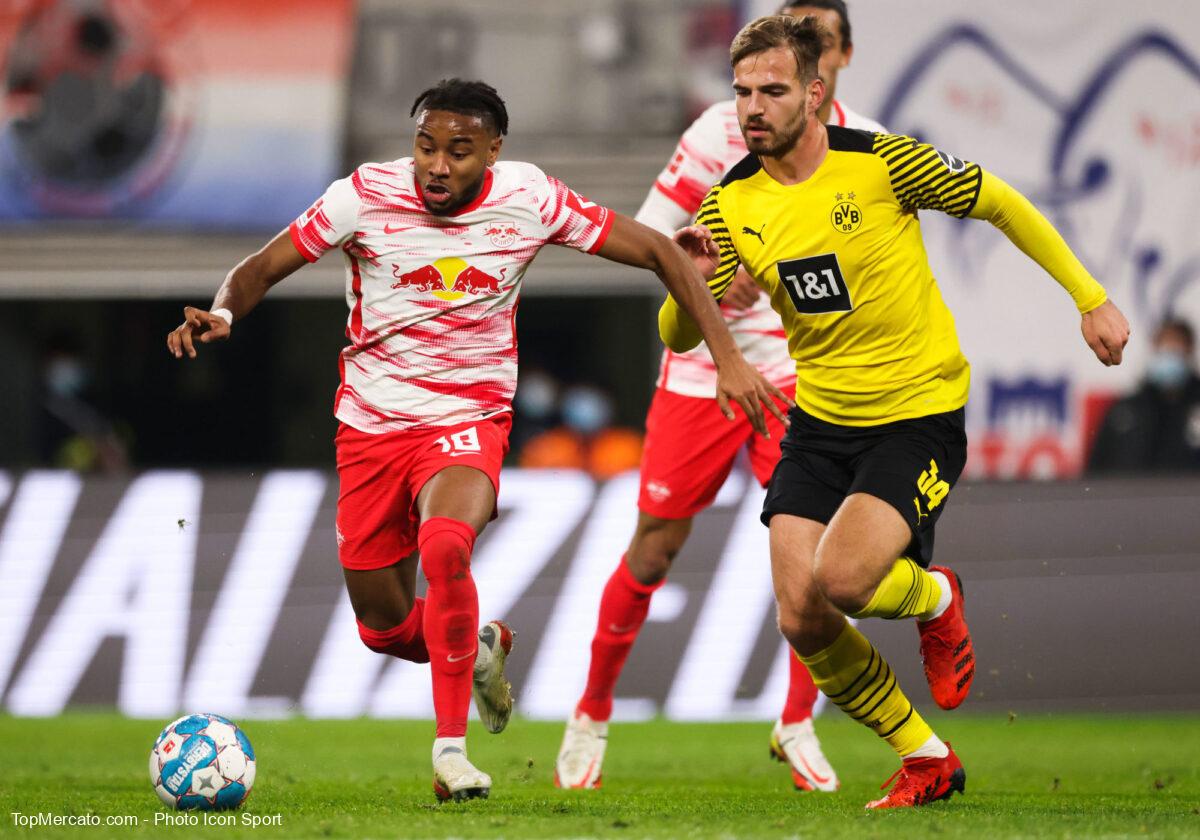 Christopher Nkunku, match RB Leipzig-BVB Borussia Dortmund