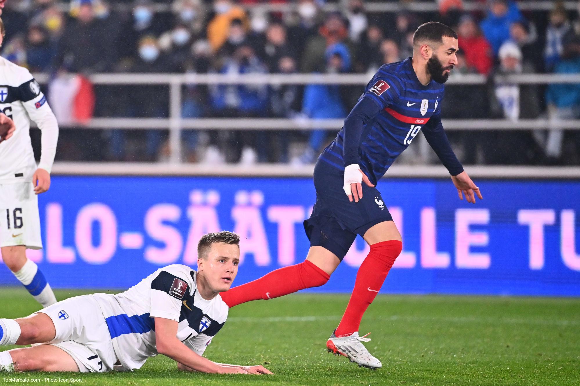 Karim Benzema, Finland-France match