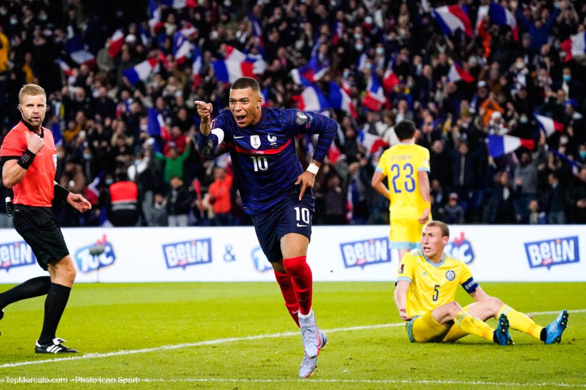 Kylian Mbappé, match France-Kazakhstan