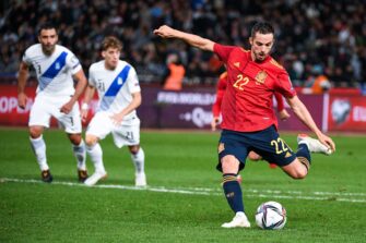 Pablo Sarabia, match Grèce-Espagne