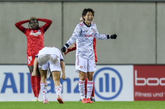 Saki Kumagai, match Bayern Munich-OL Olympique Lyonnais