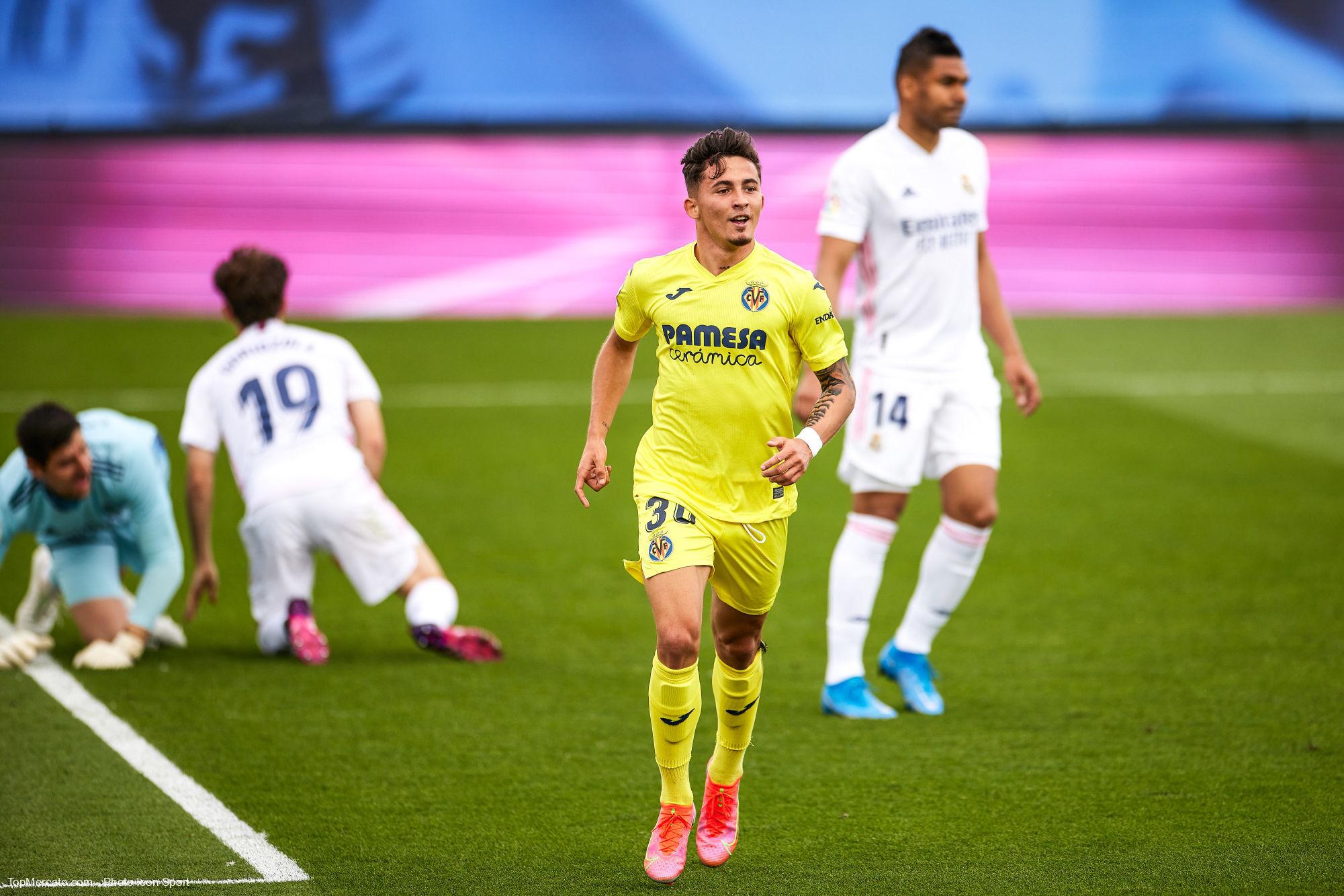 Yeremy Pino, match Villarreal-Real Madrid