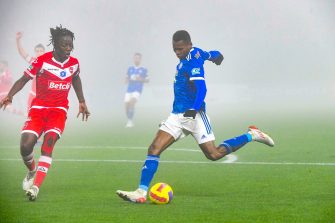 Habib Diallo, match VAFC Valenciennes-RCSA Strasbourg
