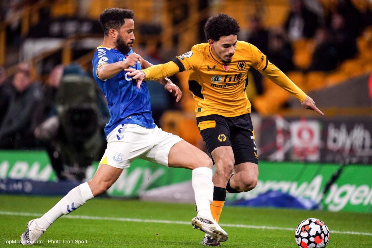 Rayan Ait-Nouri, Wolverhampton. Andros Townsend, Everton