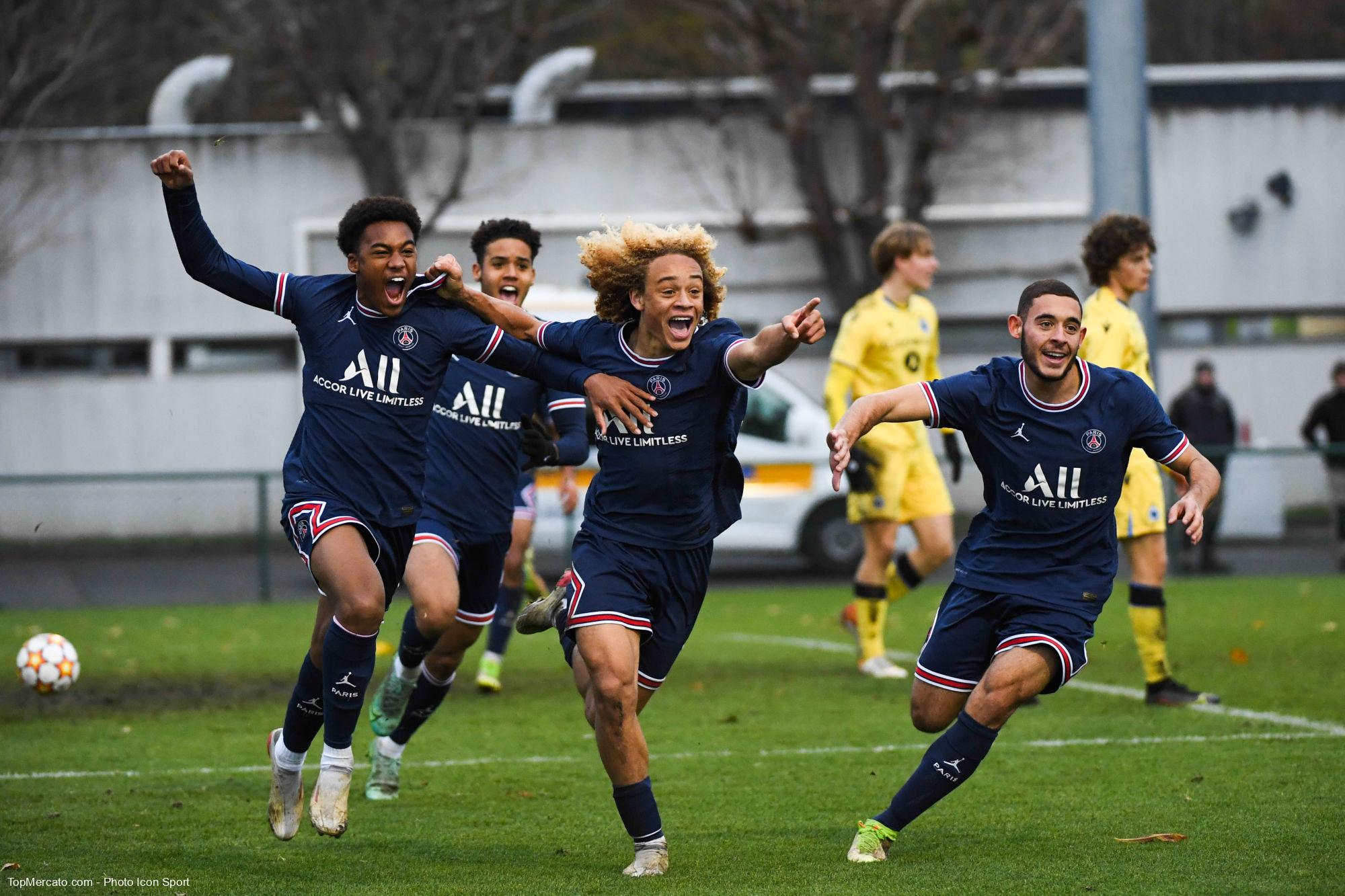 Youth League : le PSG renverse Bruges et file en 8es