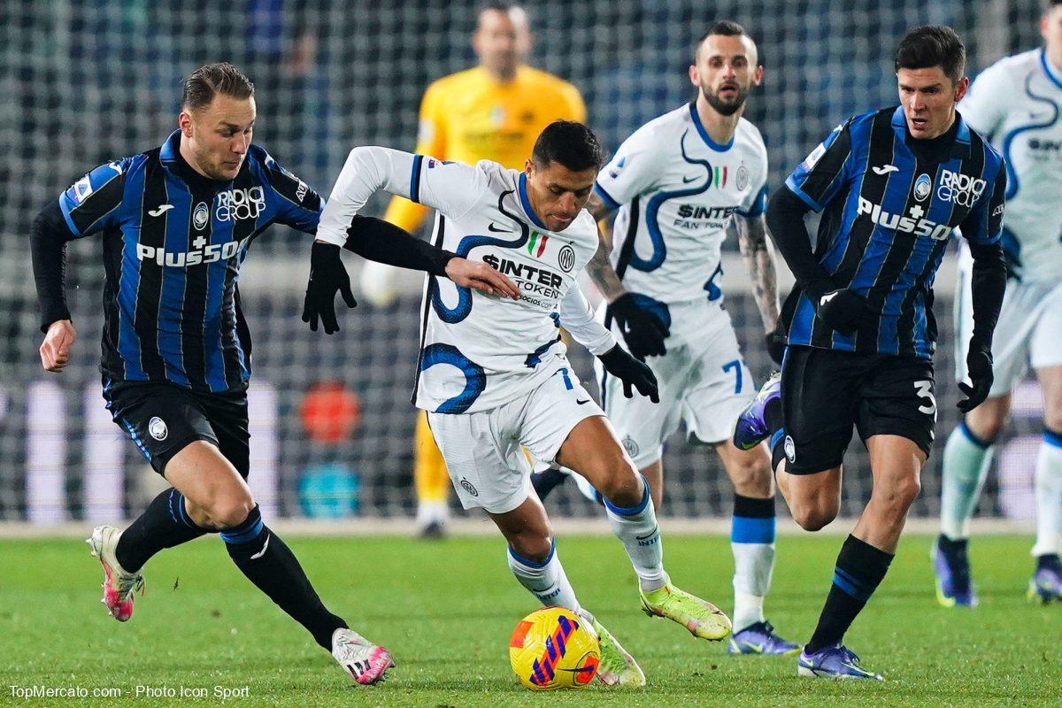 Alexis Sanchez, match Atalanta Bergame-Inter Milan
