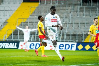Amadou Onana, match Racing Club de Lens-Lille LOSC