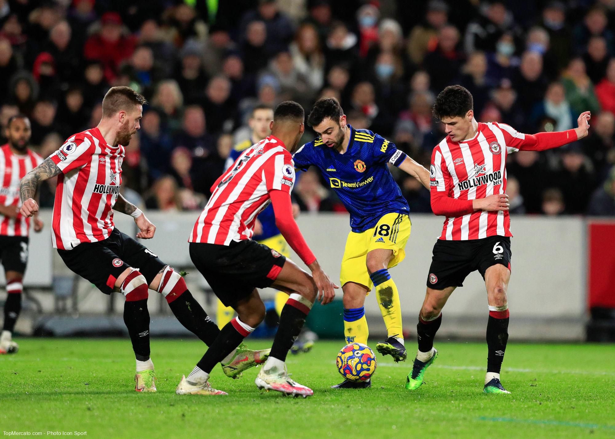 Brentford : le coach du club cartonne Manchester United