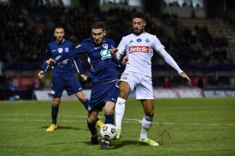 Denis Bouanga, match Bergerac-ASSE