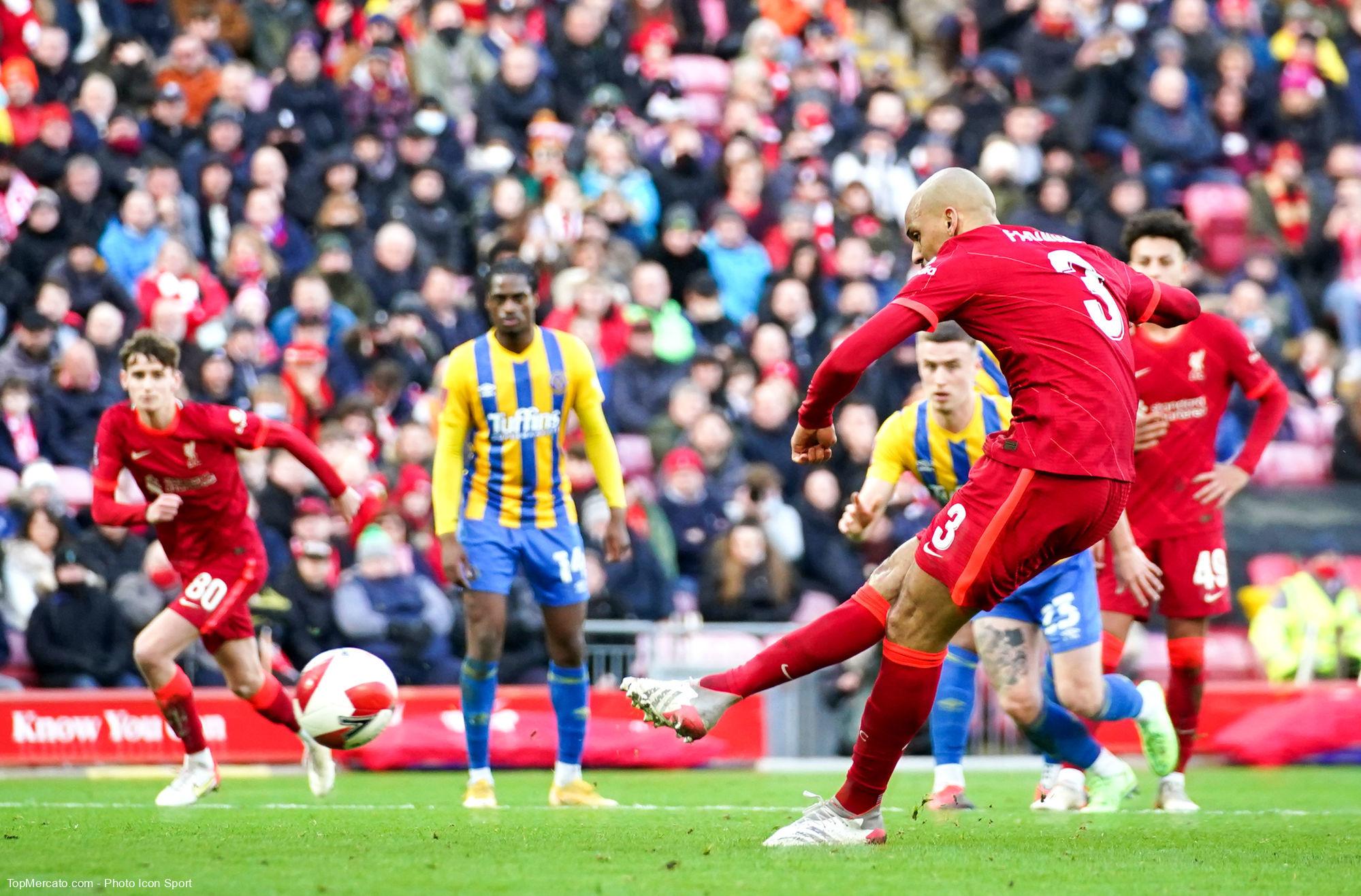 FA Cup : Liverpool élimine Shrewsbury, Tottenham passe dans la douleur