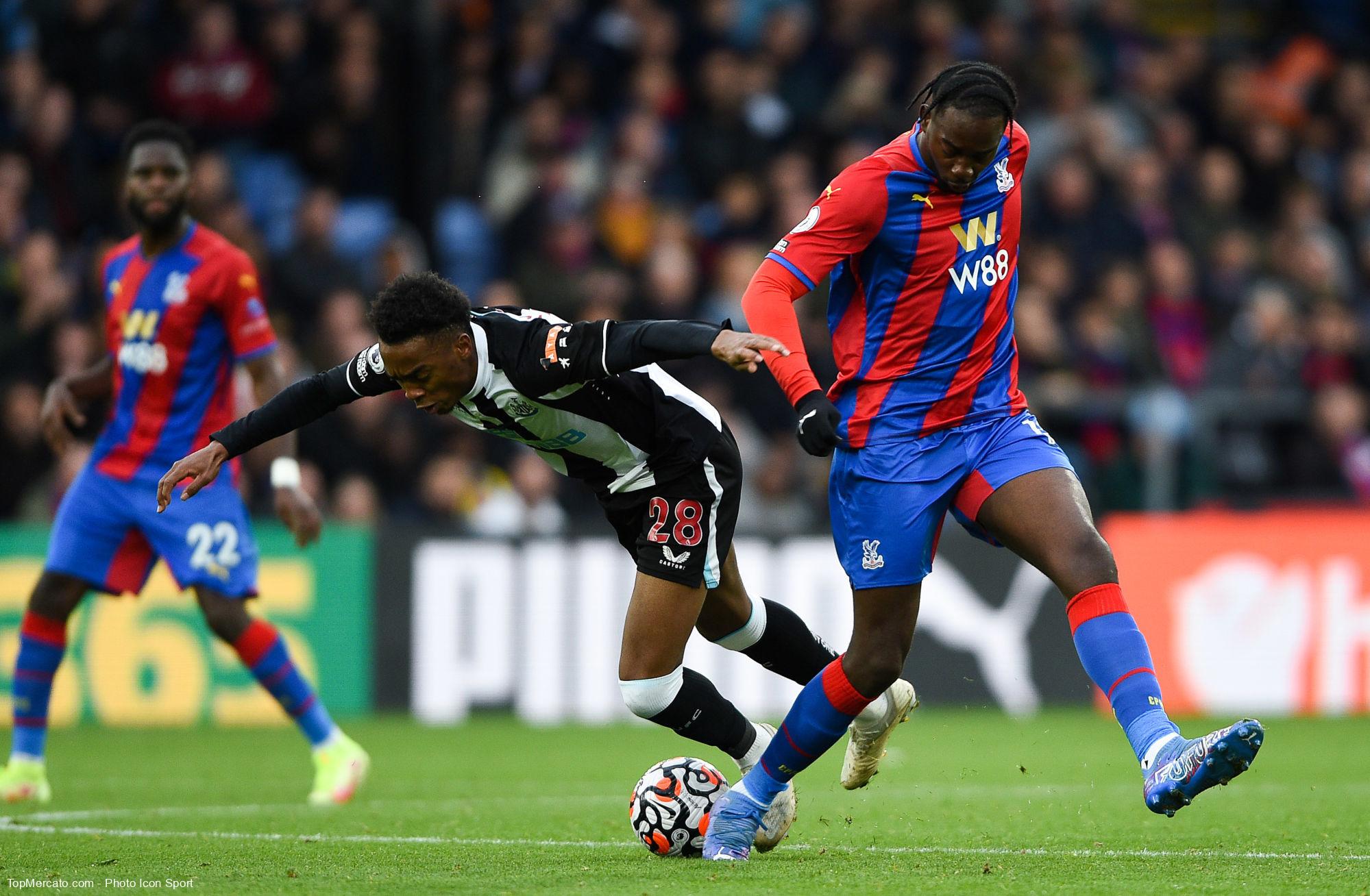 Jean-Philippe Mateta, Crystal Palace and Jeffrey Schlupp, Newcastle