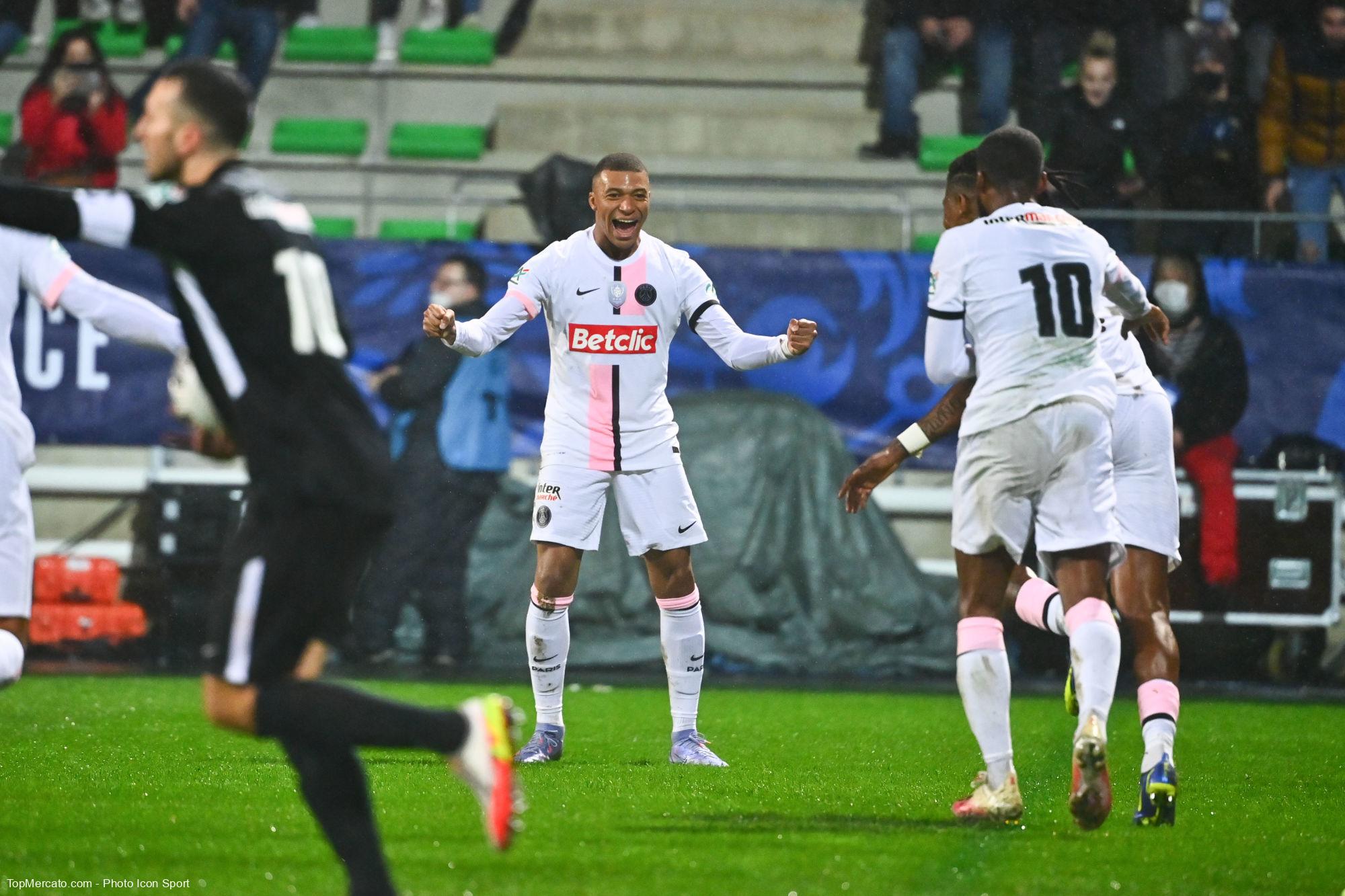 Coupe de France : le PSG élimine Vannes avec un triplé de Mbappé