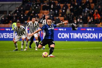 Lautaro Martinez, match Inter Milan-Juventus Turin