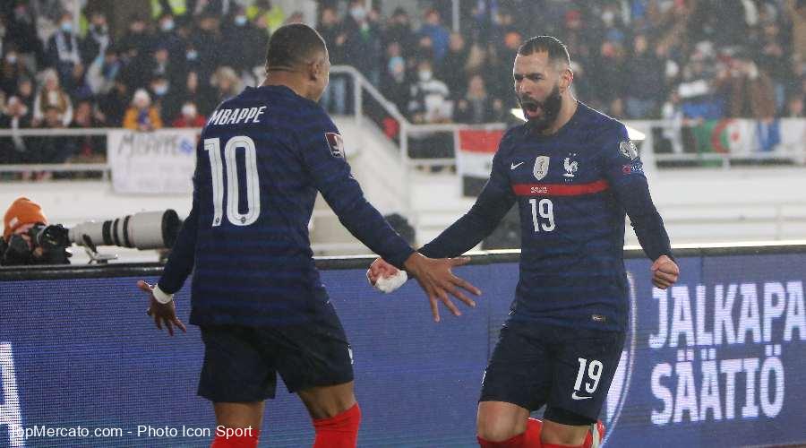 Equipe de France : l'hommage de Stéphan à Benzema et Mbappé