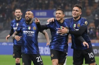 Arturo Vidal Alexis Sanchez Lautaro Martinez Inter