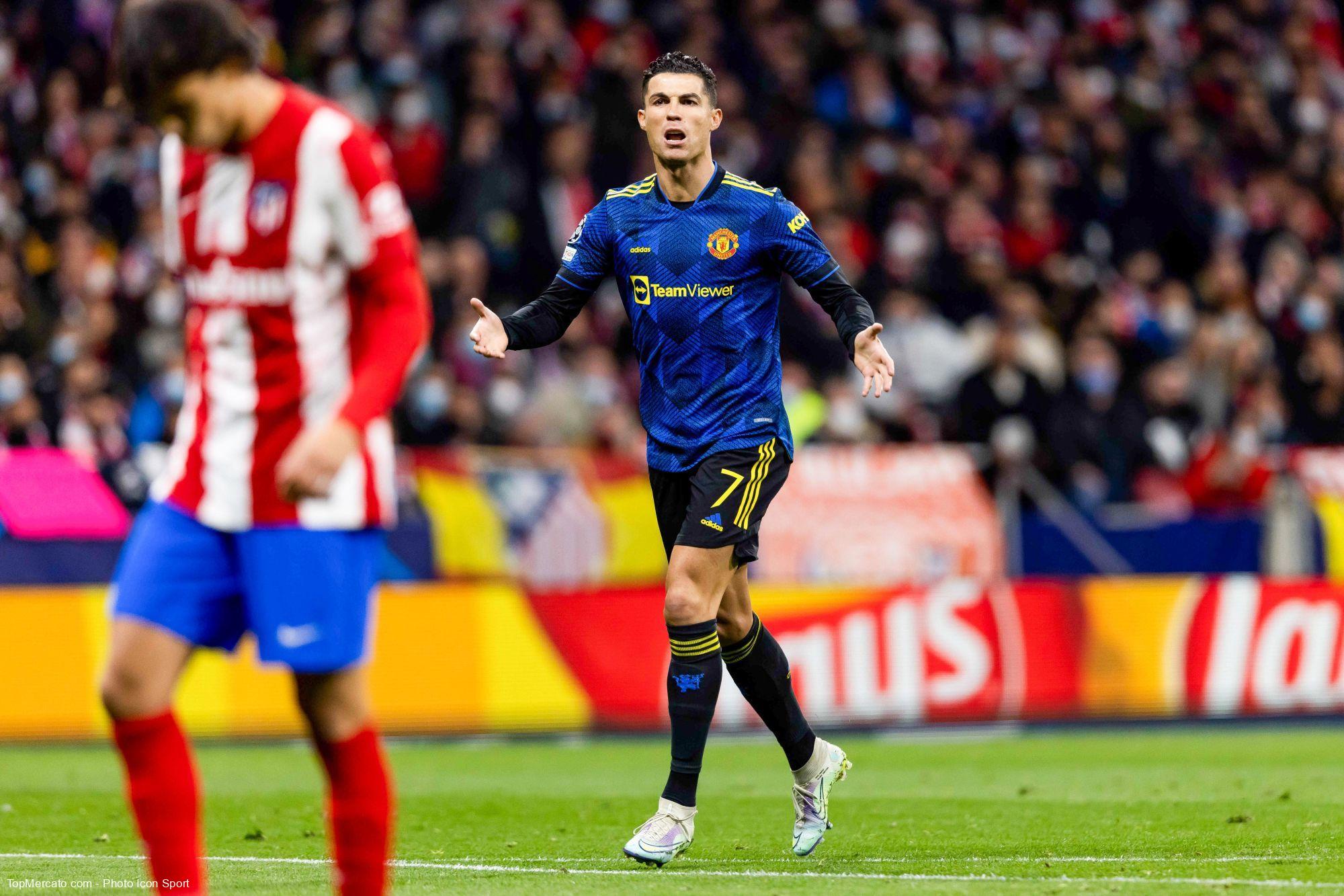 Cristiano Ronaldo, match Atletico Madrid-Manchester United