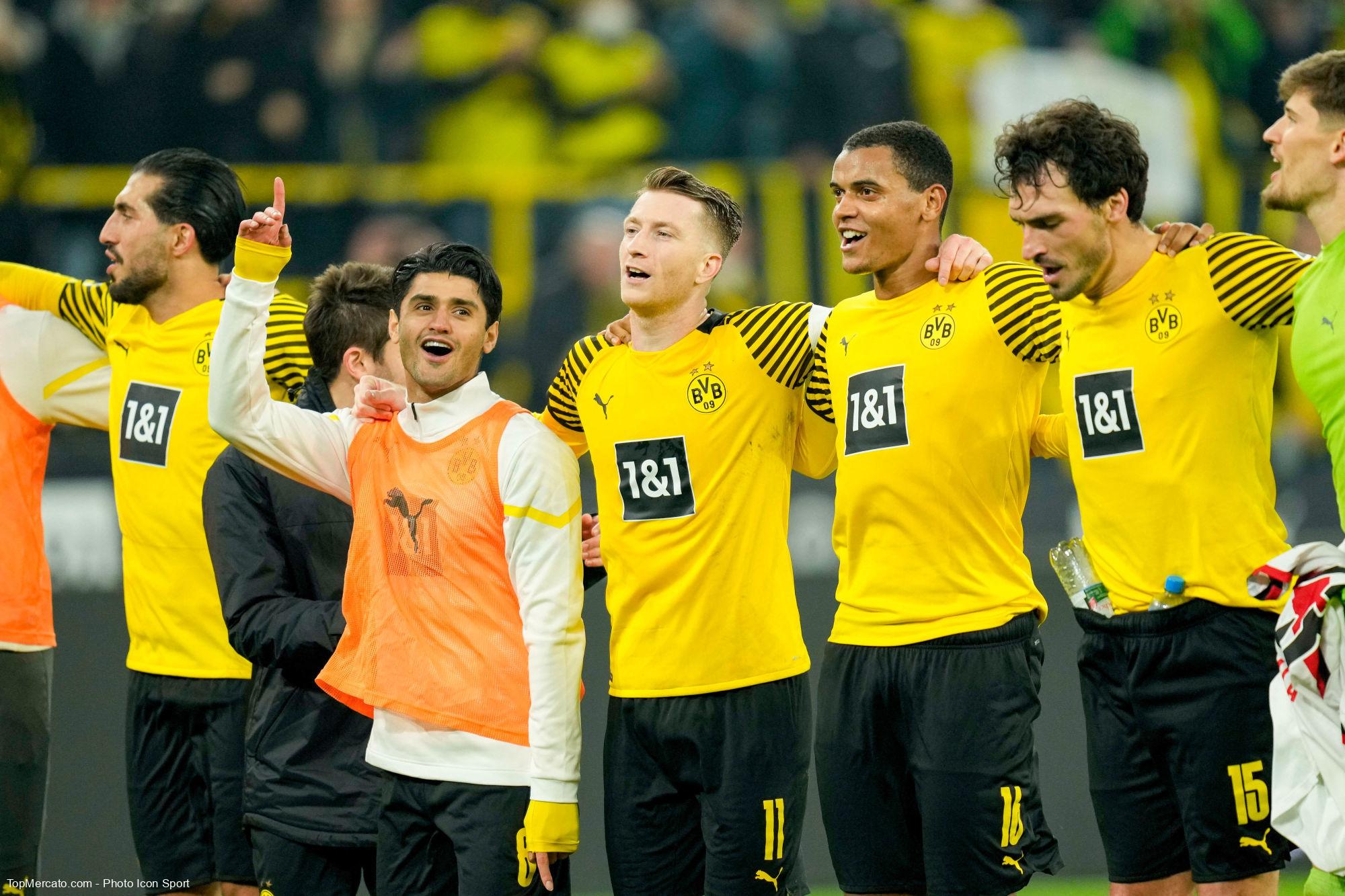 Emre Can Marco Reus Manuel Akanji Matts Hummels Borussia Dortmund