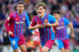 Gavi, match FC Barcelone Barça-Atletico Madrid