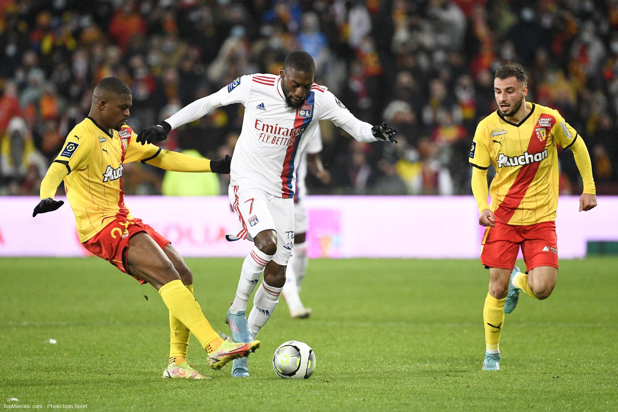 Cheick Doukouré Karl Toko Ekambi match Lens OL