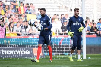 Kevin Trapp, Salvatore Sirigu, PSG
