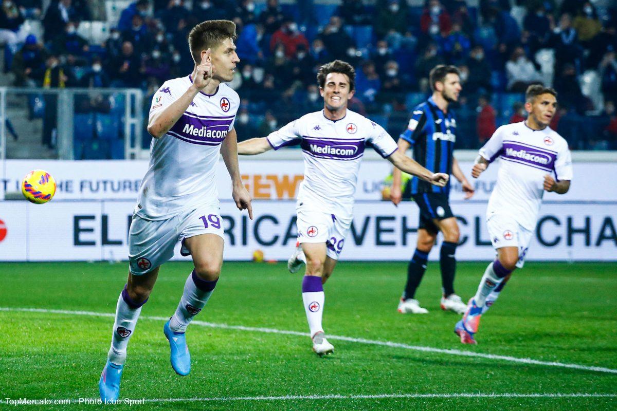 Krzysztof Piatek, match Atalanta Bergame-Fiorentina